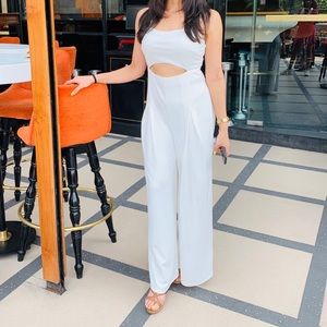 White jumpsuit